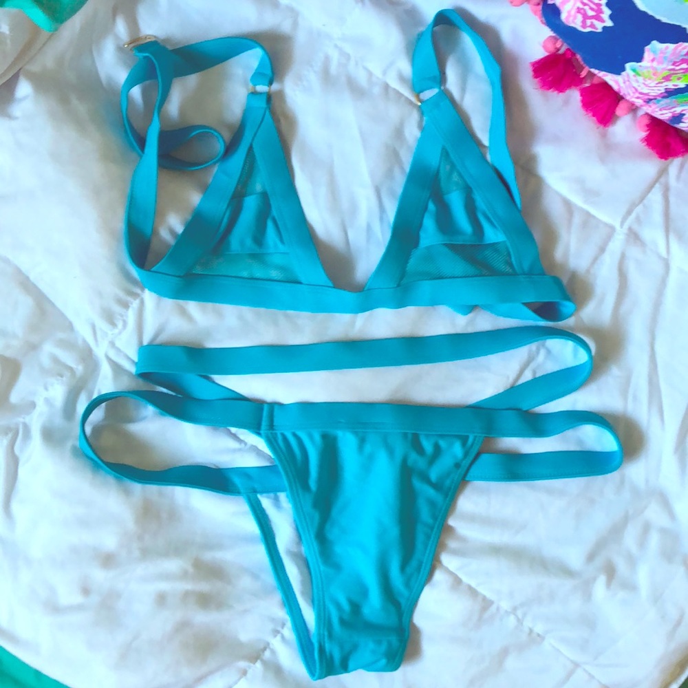 OMG Miami Swim Bikini Teal